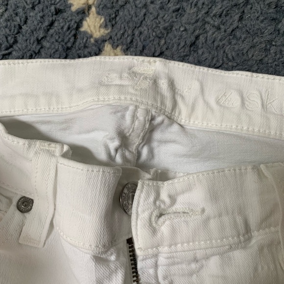 7 for all mankind white skinny jeans - Picture 2 of 6